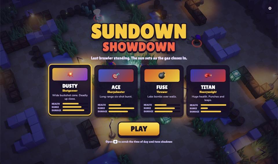 Brawl Stars-Style Clone by J A Z I I, screenshot